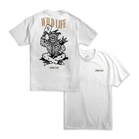 Sketchy Tank Joker T-Shirt White