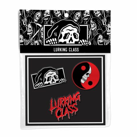 Sketchy Tank Label Pin 3 Pack Assorted