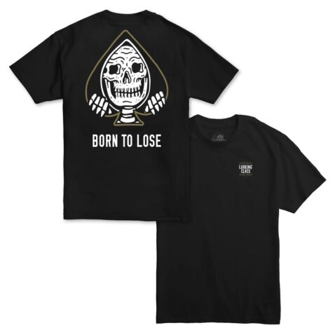 Sketchy Tank Lose T-Shirt Black