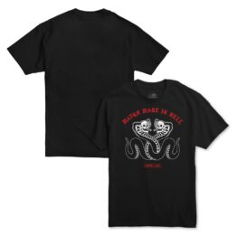 Sketchy Tank Match T-Shirt Black
