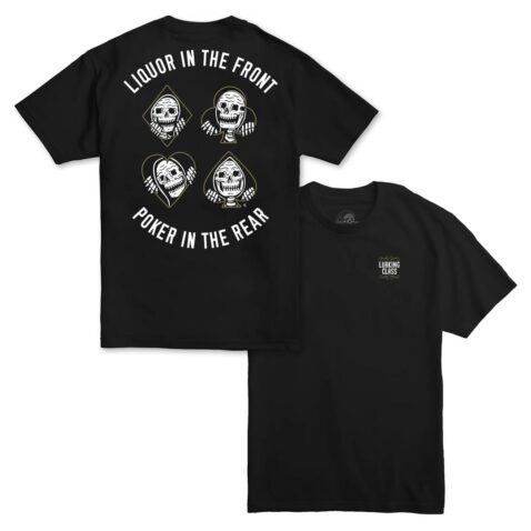 Sketchy Tank Poker T-Shirt Black