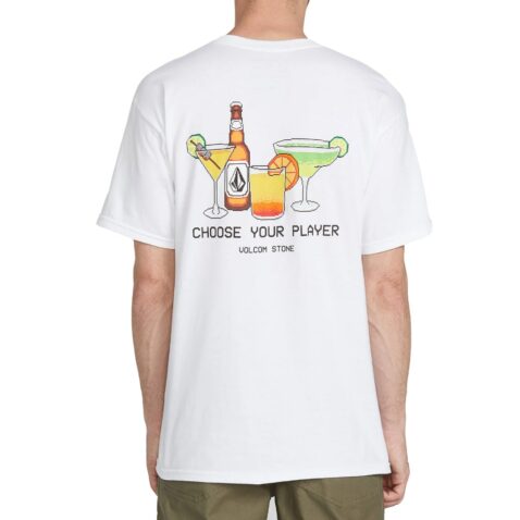 Volcom Chooseyourplayer T-Shirt White
