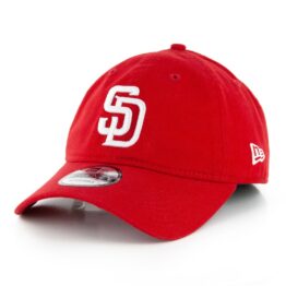 New Era 9Twenty San Diego Padres Core Classic Adjustable Hat Scarlet