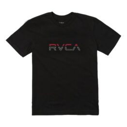 RVCA Split T-Shirt Black