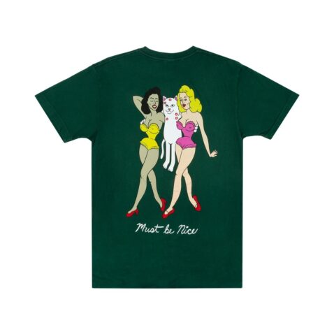 Rip N Dip Ladies Man T-Shirt Hunter Green - Image 2