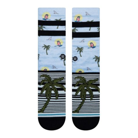 Stance Aloha Monkey ST Sock Light Blue