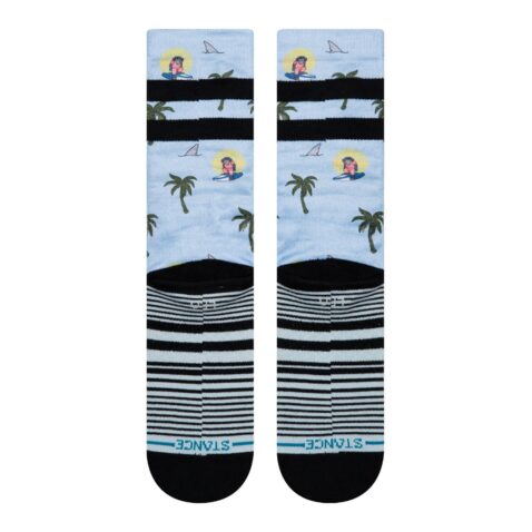 Stance Aloha Monkey ST Sock Light Blue
