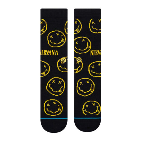 Stance Nirvana Face Sock Black