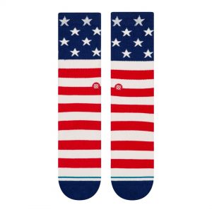 Stance The Fourth ST Crew Sock Red