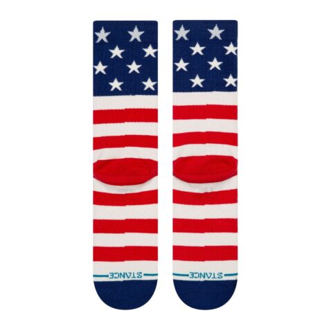 Stance The Fourth ST Crew Sock Red - Image 3
