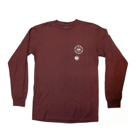 Vans Old Skool Circle Long Sleeve Shirt Port Royal