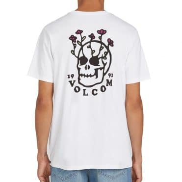 Volcom Bloom Of Doom T-Shirt White