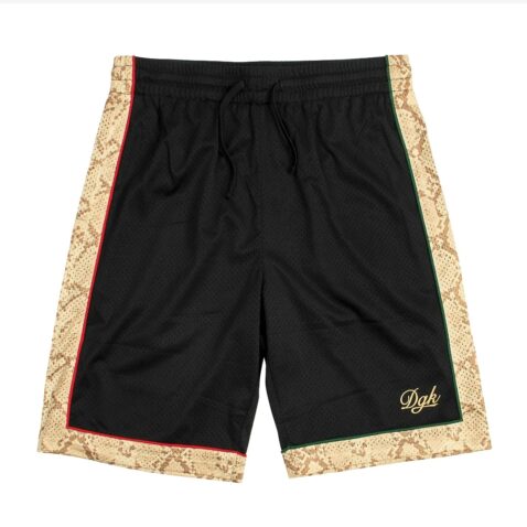 DGK Reptile Athletic Shorts Black