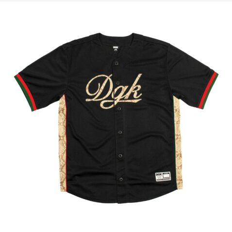 DGK Reptile Custom Jersey Black
