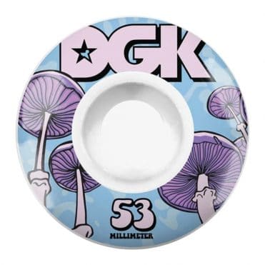 DGK Shrooms Wheels White 53mm