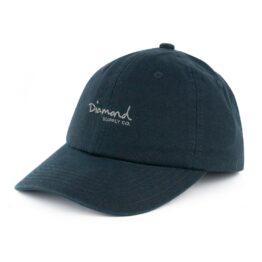 Diamond Supply OG Script Strapback Sports Hat Black