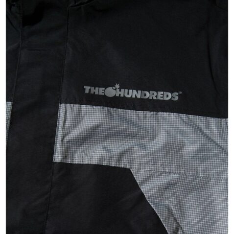 The Hundreds Canyon Anorak Jacket Black
