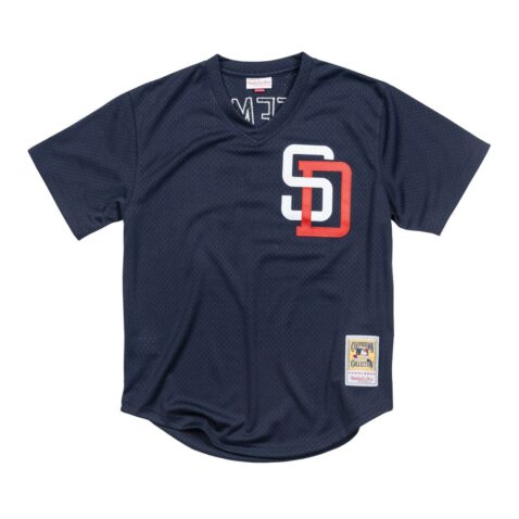 Mitchell & Ness San Diego Padres Authentic Batting Practice 1996 Trevor Hoffman #51 Jersey Navy