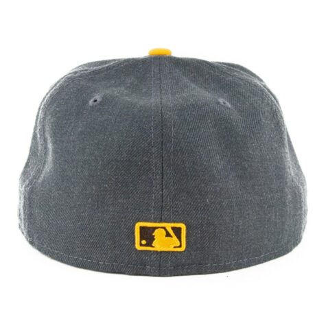 New Era 59Fifty San Diego Padres Heather Fitted Hat Heather Graphite