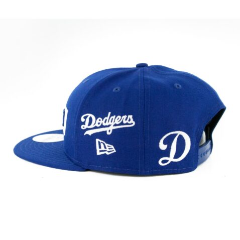 New Era 9Fifty Stack Los Angeles Dodgers Multi Snapback Hat Dark Royal