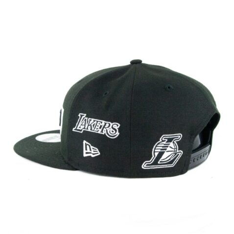 New Era 9Fifty Los Angeles Lakers Multi Snapback Hat Black