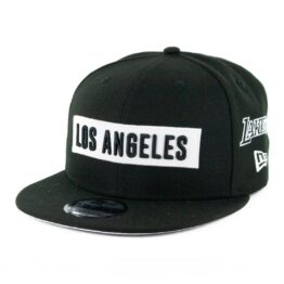 New Era 9Fifty Los Angeles Lakers Multi Snapback Hat Black