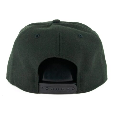 New Era 9Fifty Stack Los Angeles Dodgers Snapback Hat Black - Image 2