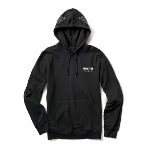 Primitive Dynasty Hooded Sweat Shirt Black