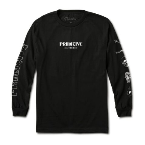 Primitive Founders Long Sleeve T-Shirt Black