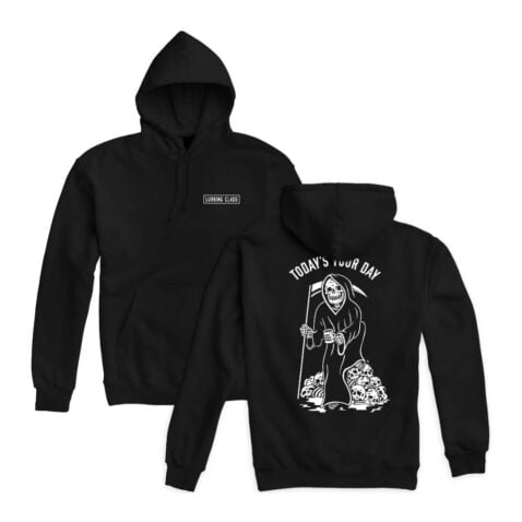 Sketchy Tank Your Day Hooded Sweatshirt Black