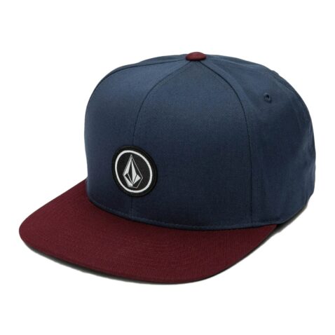 Volcom Quarter Twill Snapback Hat Pinot