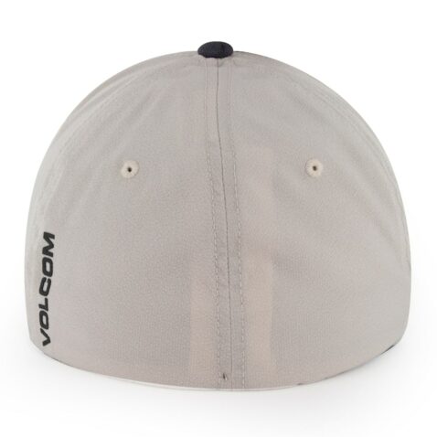 Volcom Stone Tech Xfit Flexfit Hat Almond