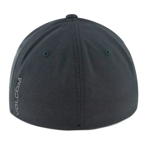 Volcom Stone Tech Xfit Flexfit Hat Black