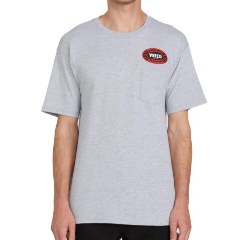 Volcom V-Co Pocket T-Shirt Heather Grey
