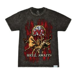 Diamond Supply X Slayer Hell Awaits T-Shirt Black