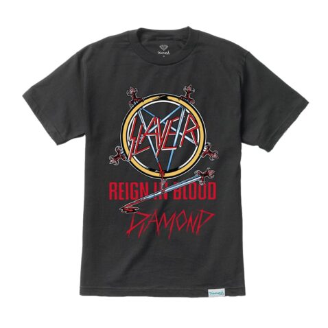 Diamond Supply X Slayer Reign In Blood T-Shirt Black