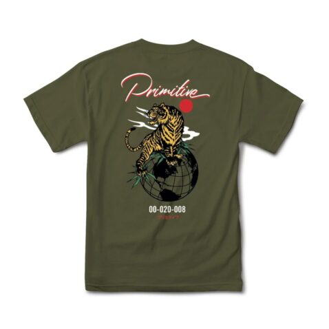 Primitive Osaka T-Shirt Military Green