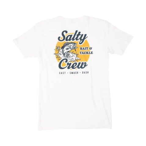 Salty Crew Bait And Tackle T-Shirt White