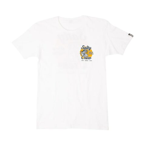 Salty Crew Bait And Tackle T-Shirt White