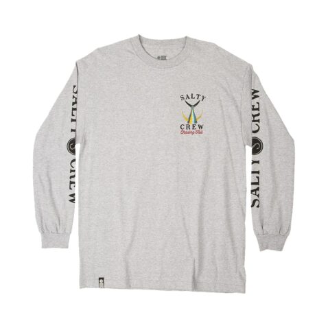 Salty Crew Tailed Long Sleeve T-Shirt Athletic Heather