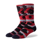 Stance Berner Sock (Burgundy)-min