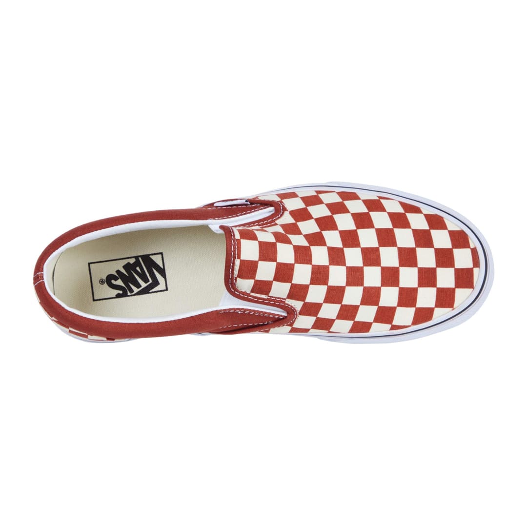 picante checkerboard vans