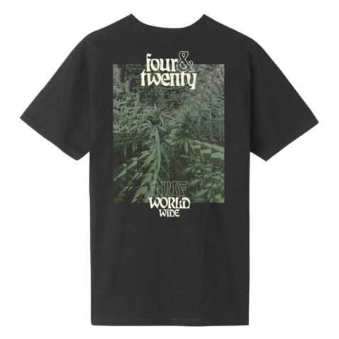 HUF Four And Twenty T-Shirt Black