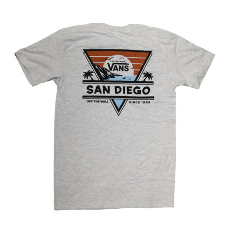 Vans San Diego Coastal T-Shirt Ash Heather
