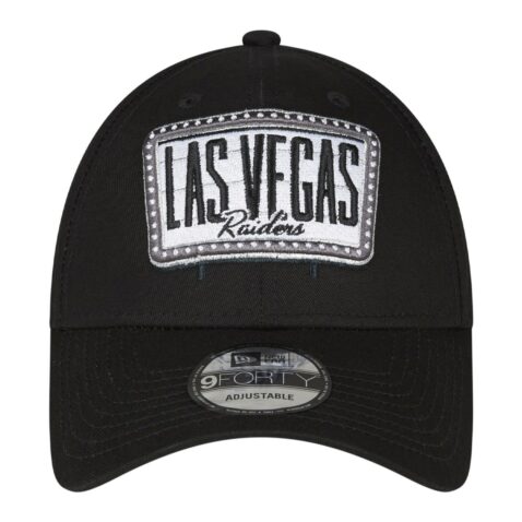 New Era 9Forty Las Vegas Raiders The League Strapback Hat Black