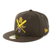 NE SD Padres Crest (Brown)-min