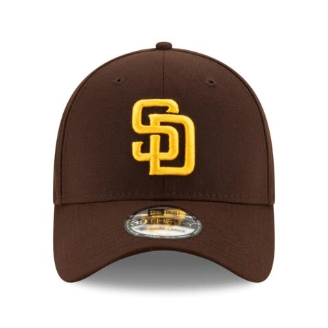 New Era 39Thirty San Diego Padres Youth Game Team Classic Stretch Fit Hat Dark Brown