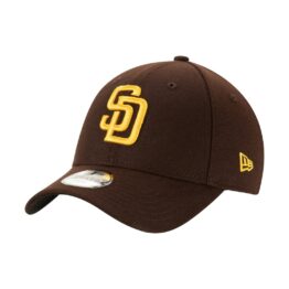 New Era 9Forty San Diego Padres The League Youth Strapback Hat Dark Brown