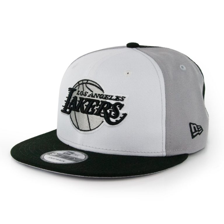 NE Team Retro Wheel LA Lakers Black White-min