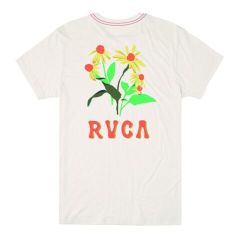 RVCA En Bloom T-Shirt Antique White